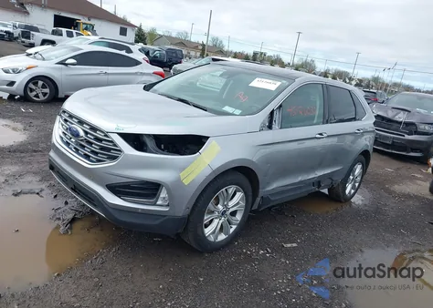 2020 Ford Edge Titanium z USA, uszkodzony, nr VIN 2FMPK4K91LBB35370